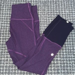 lulu lemon cropped pants